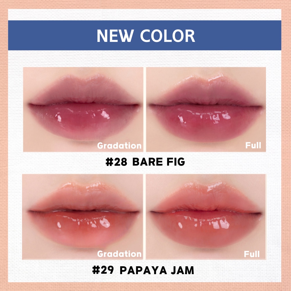 Son kem ROM&ND Romand 24 màu sắc tùy chọn lâu trôi