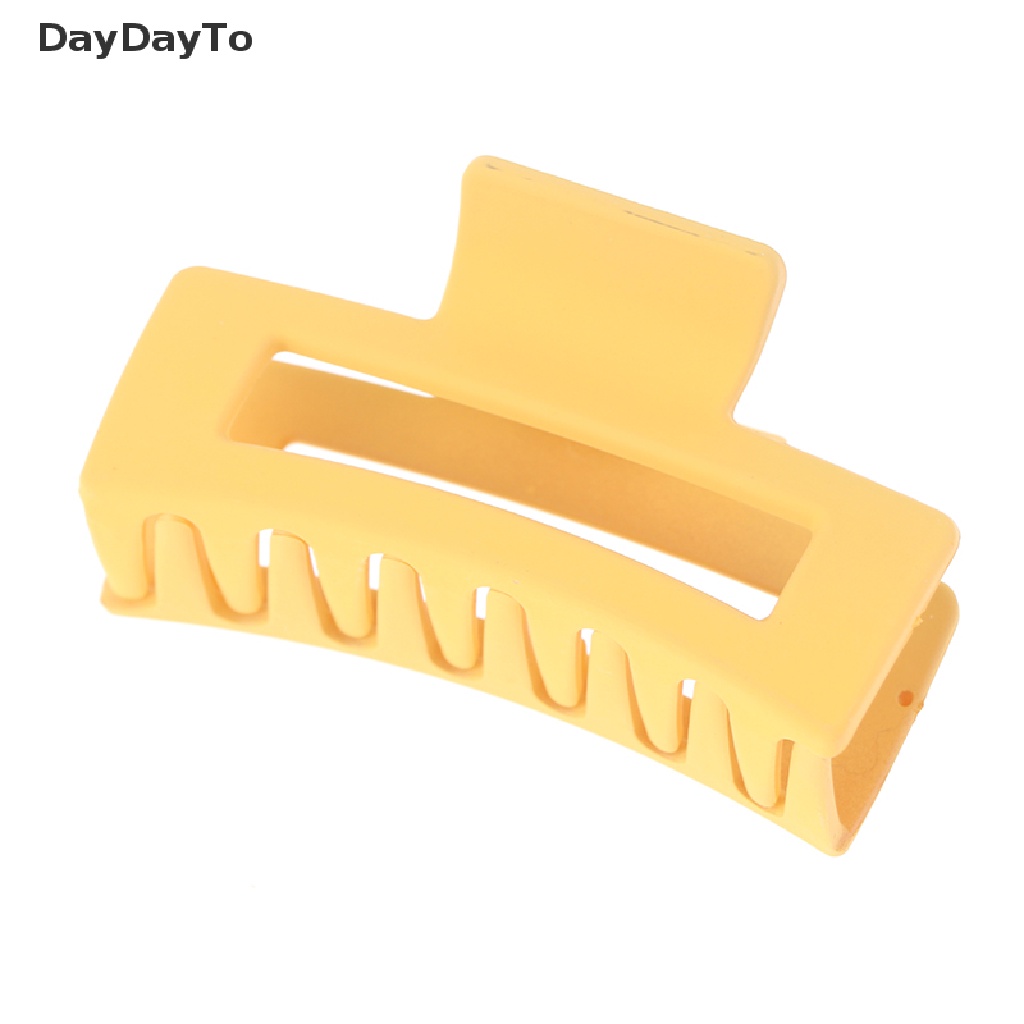 1 Kẹp Tóc Càng Cua Hình Vuông Đơn Giản Cho Nữ