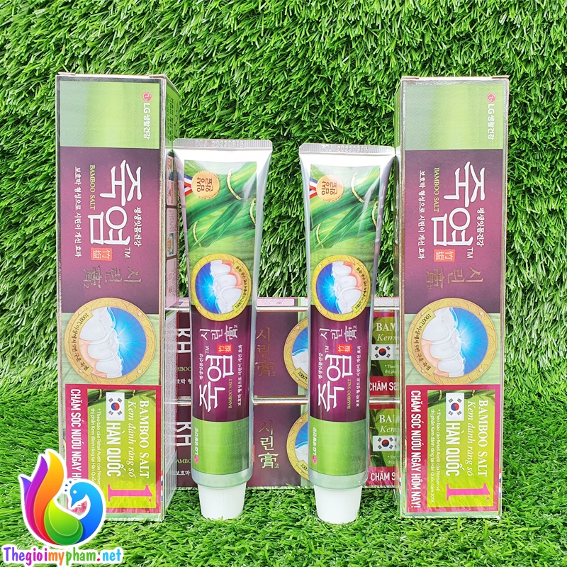 Combo 2 Kem Đánh Răng Muối Tre Chống Ê Buốt Hàn Quốc 140g