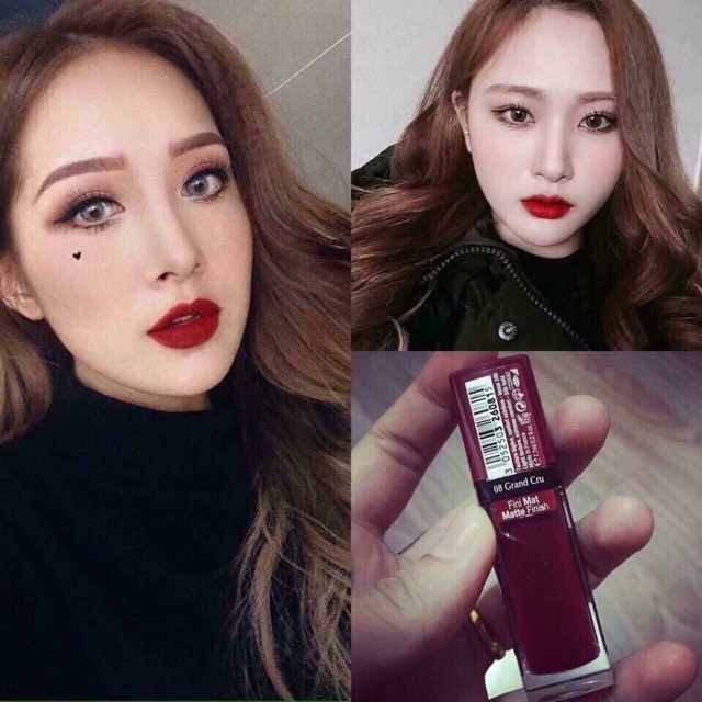 SON KEM LỲ BOURJOIS VELVET PHÁP CHÍNH HÃNG💄MÀU HOT 3-4-18-19-20 