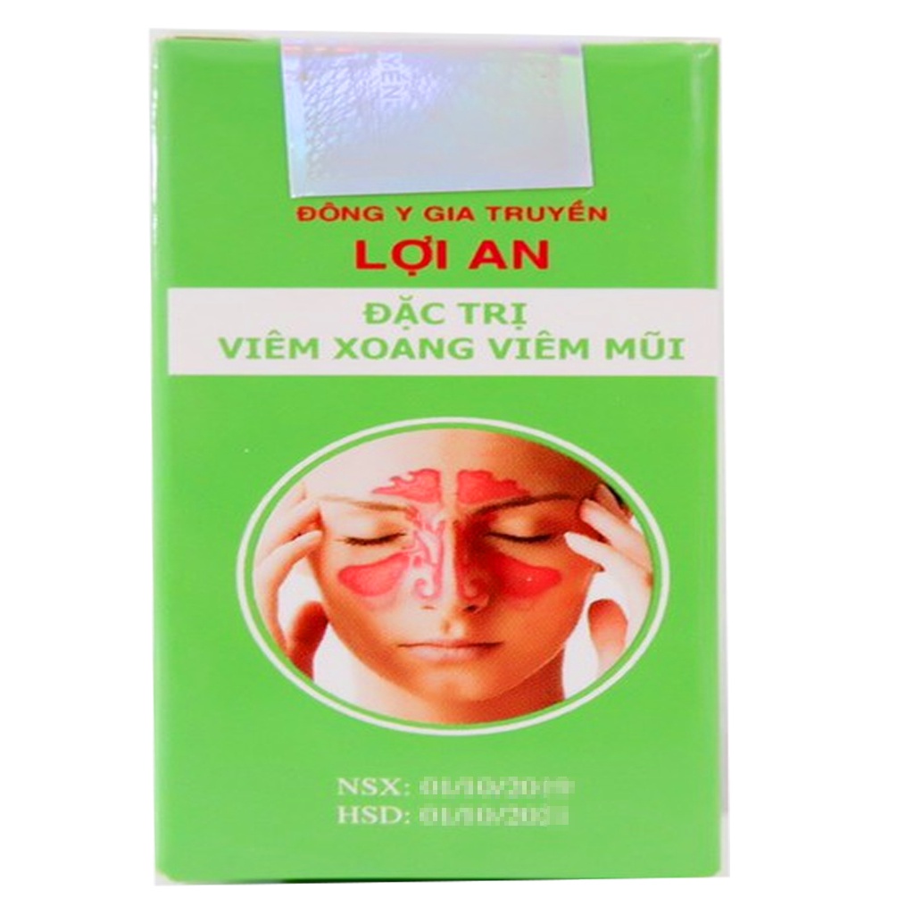 Dung dịch viêm mũi viêm xoang Lợi An giải pháp cho viêm mũi, viêm xoang