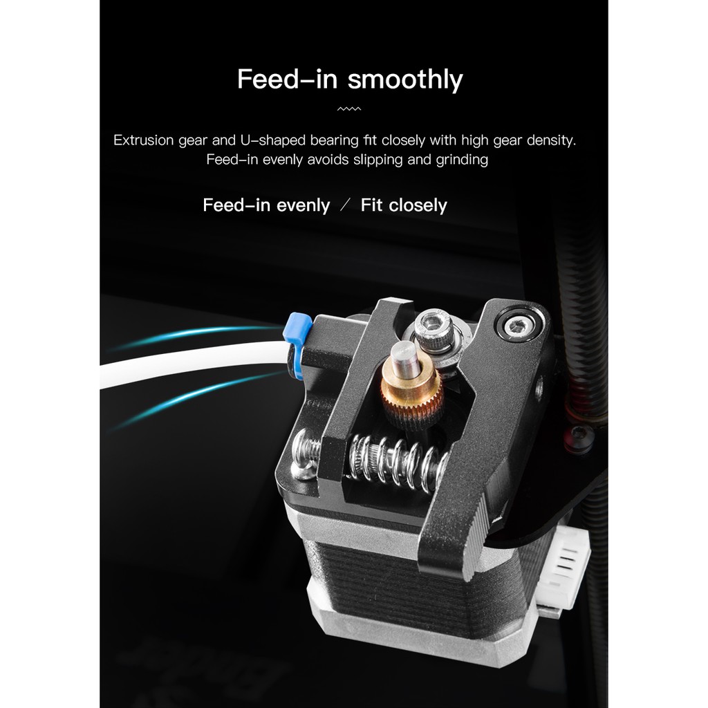 Bộ đùn máy in 3d Upgraded Extruder Kit Black