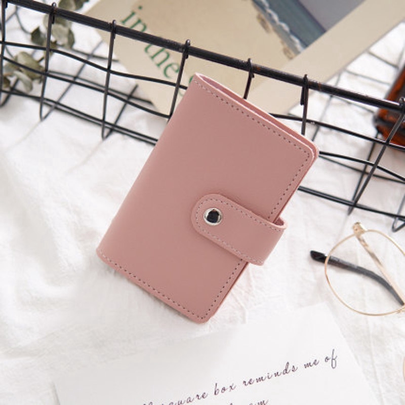 [Mã FASHIONCB264 giảm 10K đơn bất kỳ] Korean Candy Color Passport Holder Card Package Wallet/ Popular Small Coin Purse