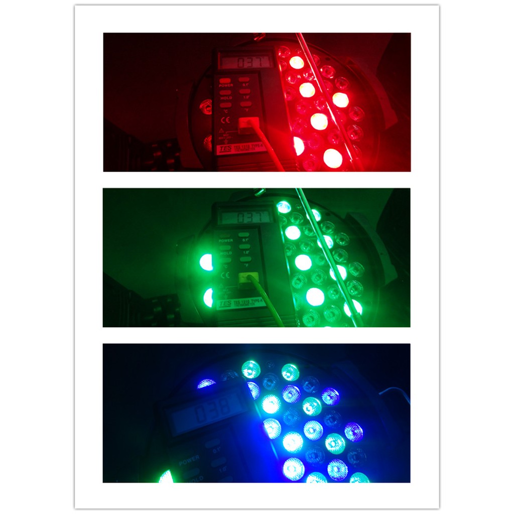 Đèn Led Sân Khấu 3 Trong 1 54 Bóng 3W RGB