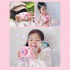Máy ảnh thổi bong bóng có nhạc siêu yêu giành cho bé