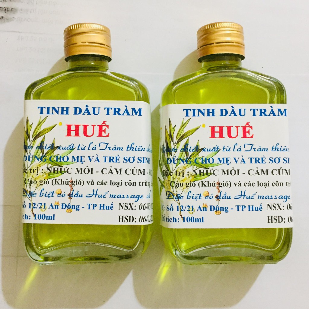 Tinh Dầu Tràm Huế nguyên chất 100ml