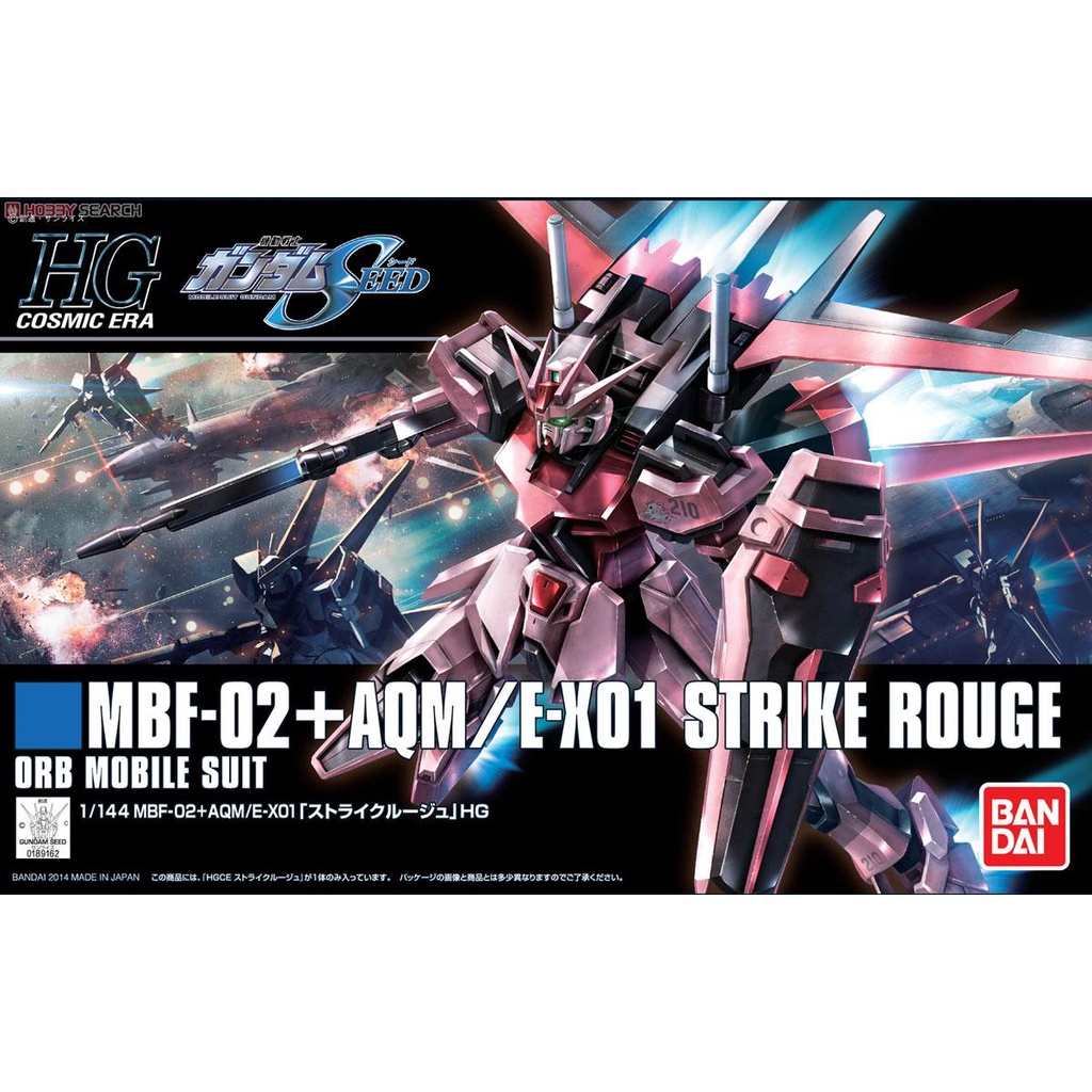 Mô hình HGCE 1/144 HG Strike Rouge - Chính hãng Bandai Nhật Bản