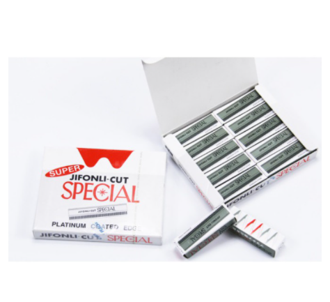 Dao lam cán tỉa lông mày (1 hộp nhỏ/10 lưỡi dao) - DCPX