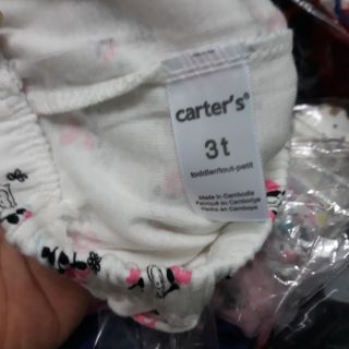 Quần carter bozip xuất dư