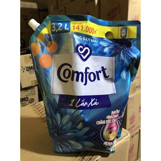 Nước Xả Vải Comfort Túi 3,2L 1 Lần Xả Hương Ban Mai