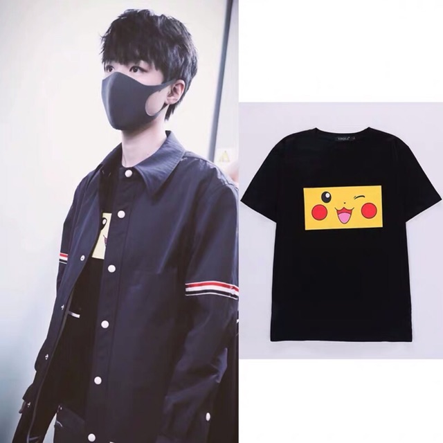 ÁO PHÔNG PIKACHU VƯƠNG TUẤN KHẢI TFBOYS
