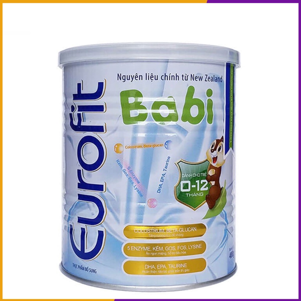 Sữa Eurofit babi 400-900g