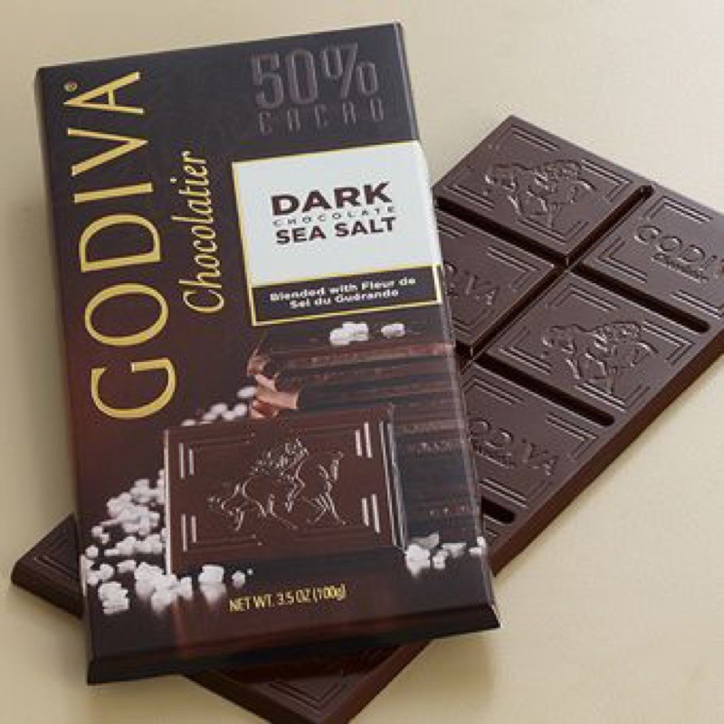 Sô cô la GODIVA (dark chocolate SEA SALT) Shopee Việt Nam