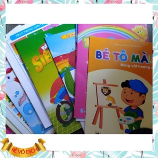 Set 5 cuốn tập tô, tập viết chữ