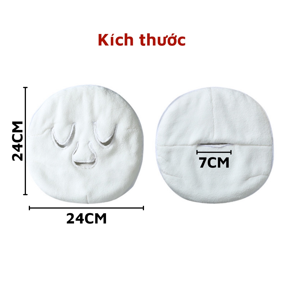 Mặt nạ nén nóng lạnh cấp ẩm cho da giúp ngăn ngừa lão hóa và giảm mụn dày dặn