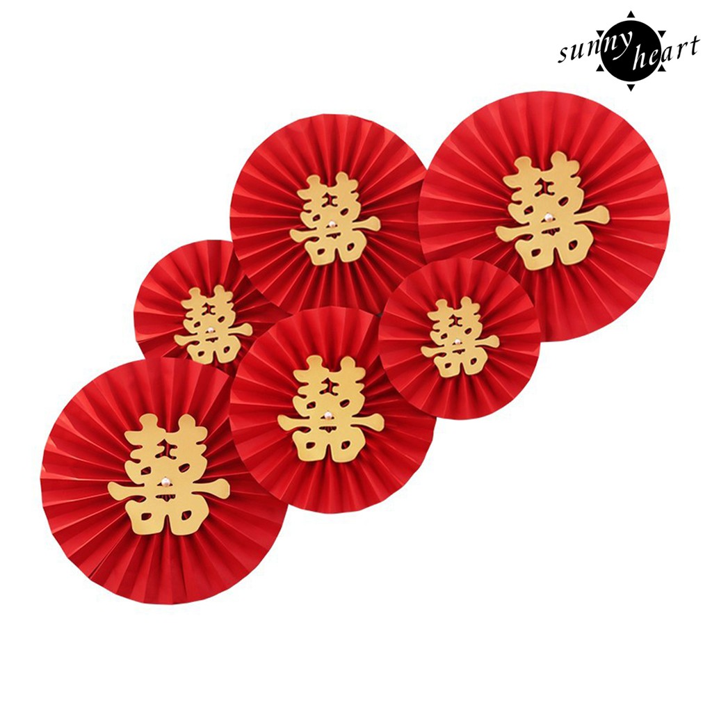 Quạt Giấy Treo Tường Phong Cách Trung Hoa