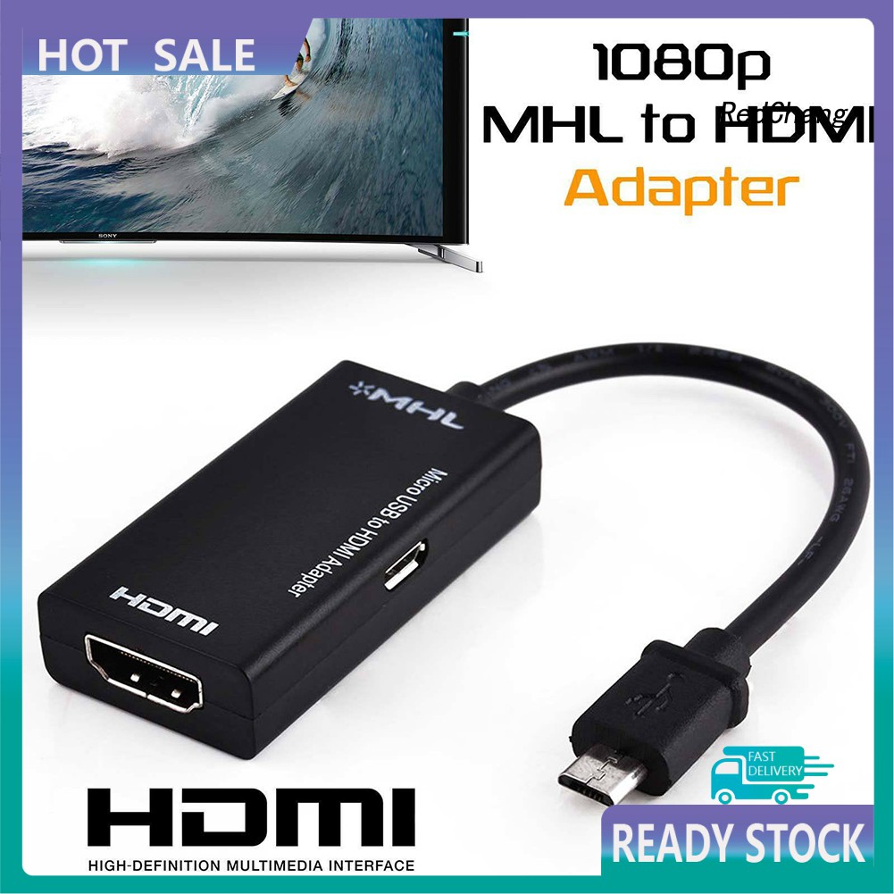 Bộ chuyển đổi HDMI Micro USB sang HD 1080P SPQ- S2 MHL cho Android Samsung Huawei