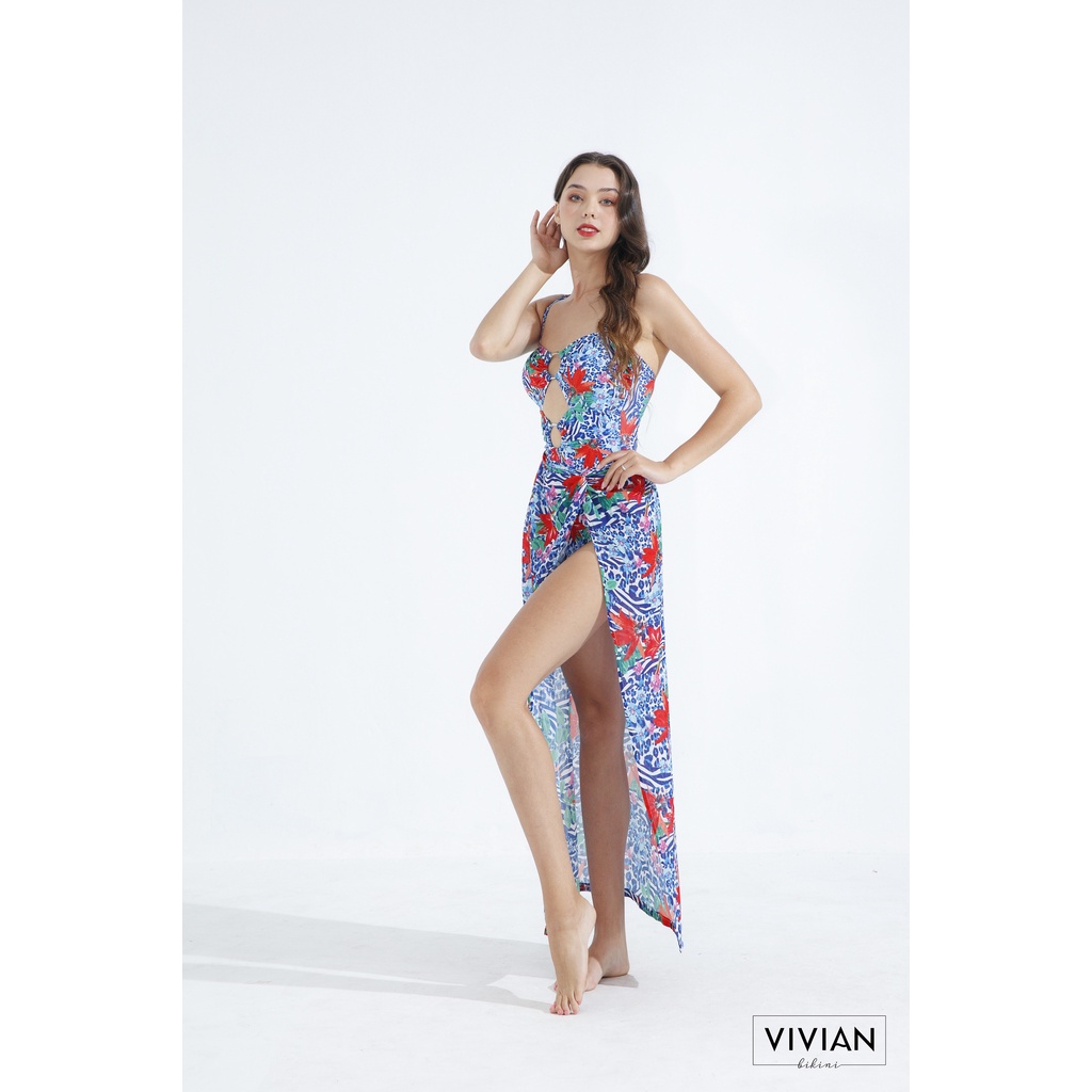 Váy sarong cao cấp 𝐕𝐈𝐕𝐈𝐀𝐍 kiểu dáng dài - Mix - VC014_XX