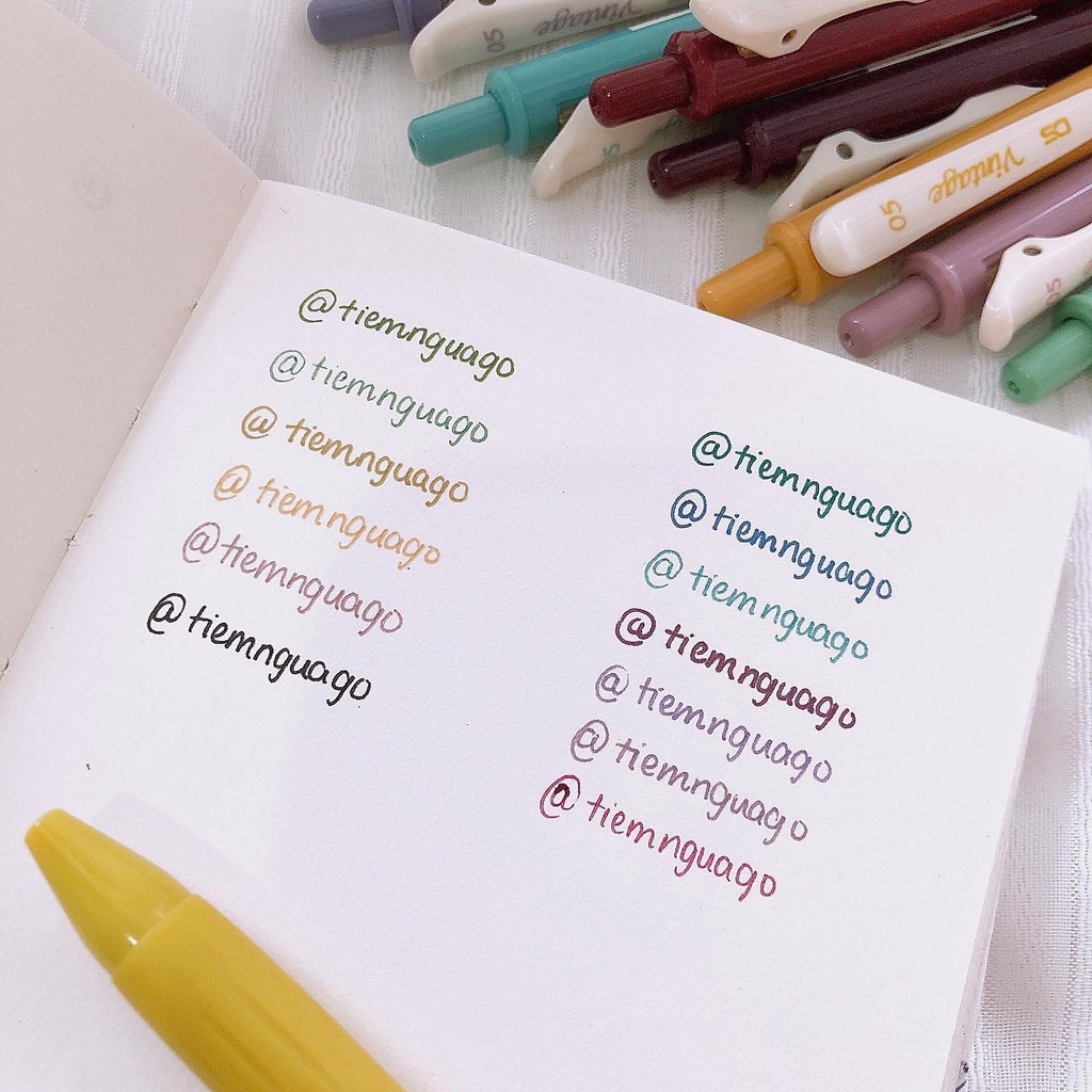 [Mã SKAMLTSM9 giảm 10% đơn 99K] Bút gel DS Vintage Color