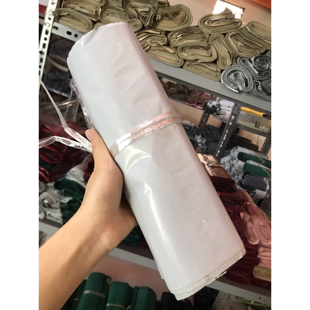 XẢ HÀNG 28x42 Trắng mới cao cấp túi bóng dai loại mỏng