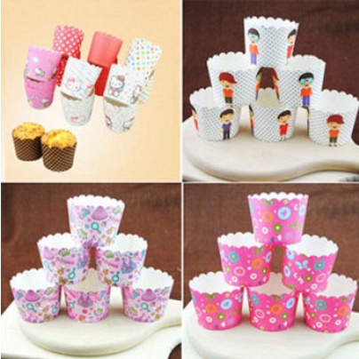 Cup giấy có họa tiết Size 6.5*6