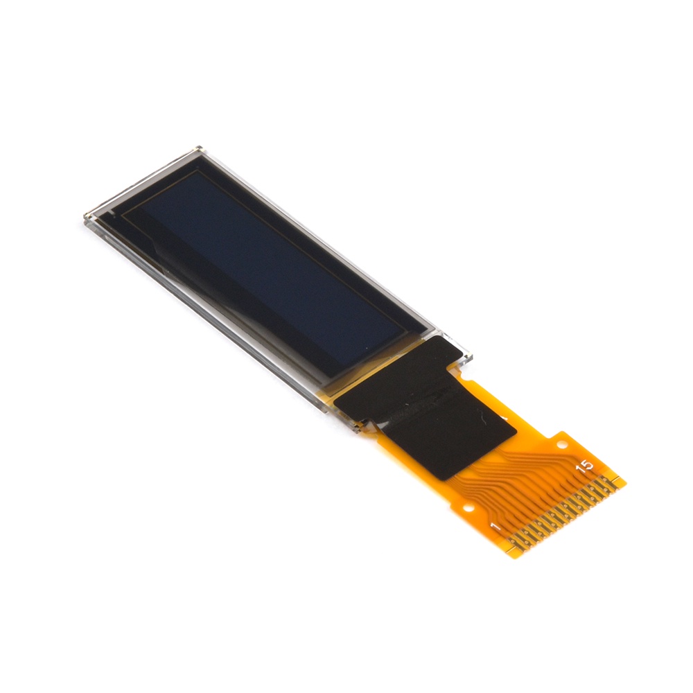 Module màn hình OLED LCD PCBFUN 0.91 inch 15 chân 3.3V độ phân giải 128 * 32 giao diện SSD1306 SPI