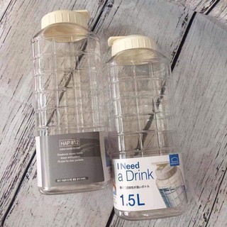 set 3 Bình nhựa lock lock 1.5 lít