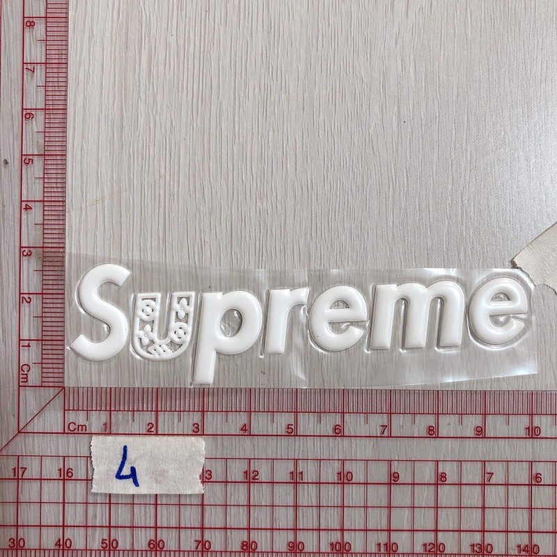 Sticker hình ủi nổi thương hiệu thể thao