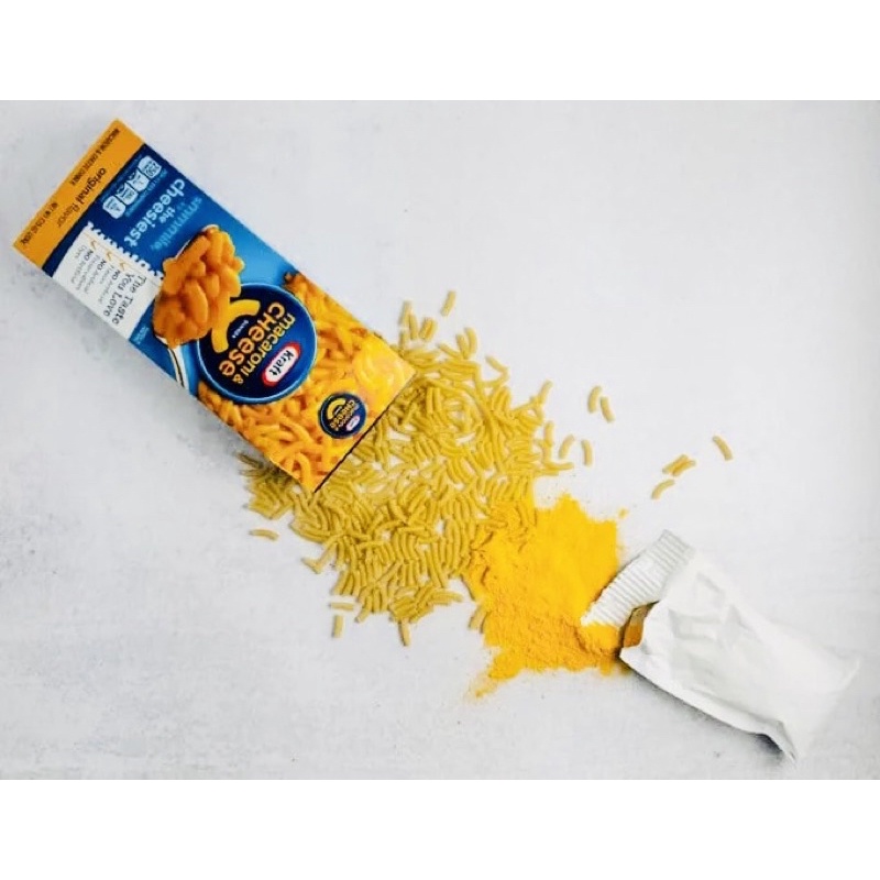 NUI PHÔ MAI MỸ MACARONI & CHEESE KRAFT  206G