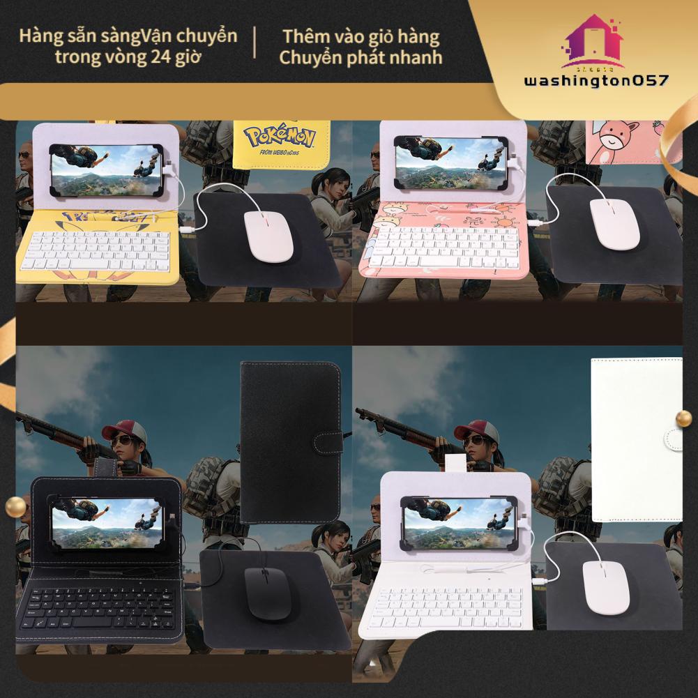 Washington057 Vỏ bàn phím điện thoại Mô hình hoạt PVC Bàn bảo vệ cho di động Máy tính bảng