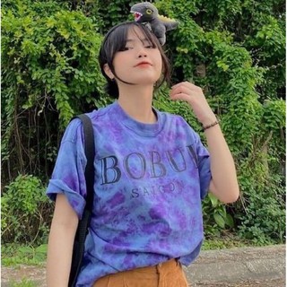 Áo thun BOBUI tiedye tím limited