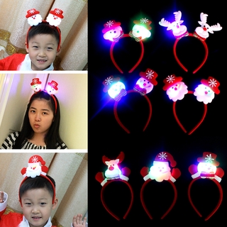 Băng đô phong cách giáng sinh có đèn led độc đáo