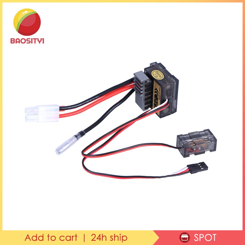 Bộ Điều Khiển Tốc Độ Động Cơ Chổi Than 320A ESC Cho Xe Hơi / Tàu Thuyền Điều Khiển Từ Xa 1 / 8 1 / 1