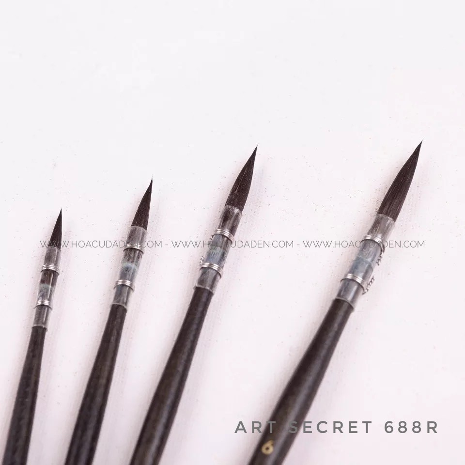 Cọ Lông Sóc Art Secret Quấn Kẽm