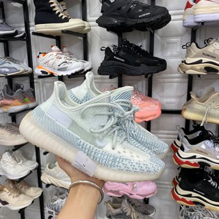 (ảnh thật) giày thể thao yz350 xanh trắng nam nữ