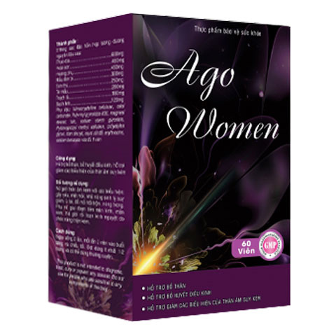 Ago Women - Hỗ trợ bổ thận, bổ huyết điều kinh, thận âm suy kém ( 60 viên)