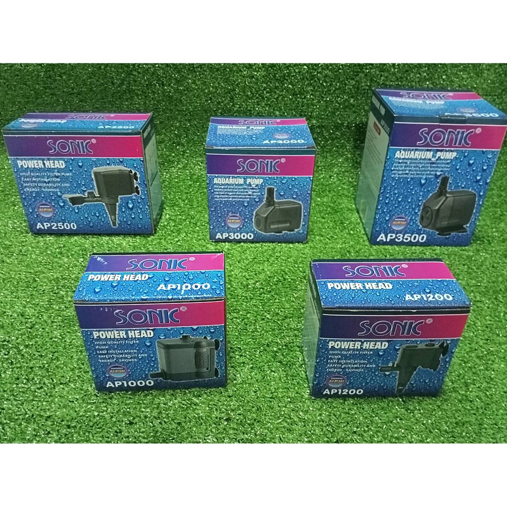 Máy bơm nước bể cá Sonic AP-1000 AP-1200 AP-1600 AP-2500 AP-3000 AP-3500 Máy bơm chất lượng phổ biến
