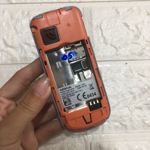 Điện Thoại Nokia 1202 Kèm Pin Sạc