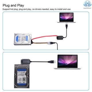 Bộ chuyển đổi đĩa cứng Usb2.0 sang IDE / SATA 2.5 / 3.5