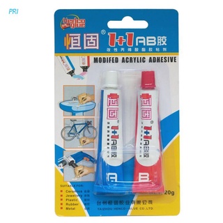 Set 2 tuýp keo dán AB resin epoxy đa năng dành cho thủy tinh kim loại gốm gỗ