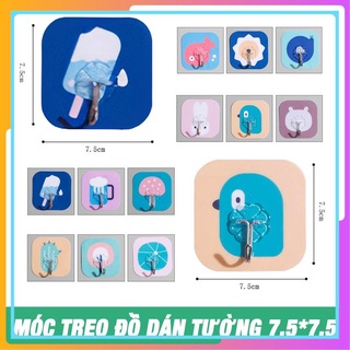 Móc dán tường chắc chắn thiết kế hoạt hình dễ thương tiện dụng, móc treo tường chịu lực tốt - 10159 555