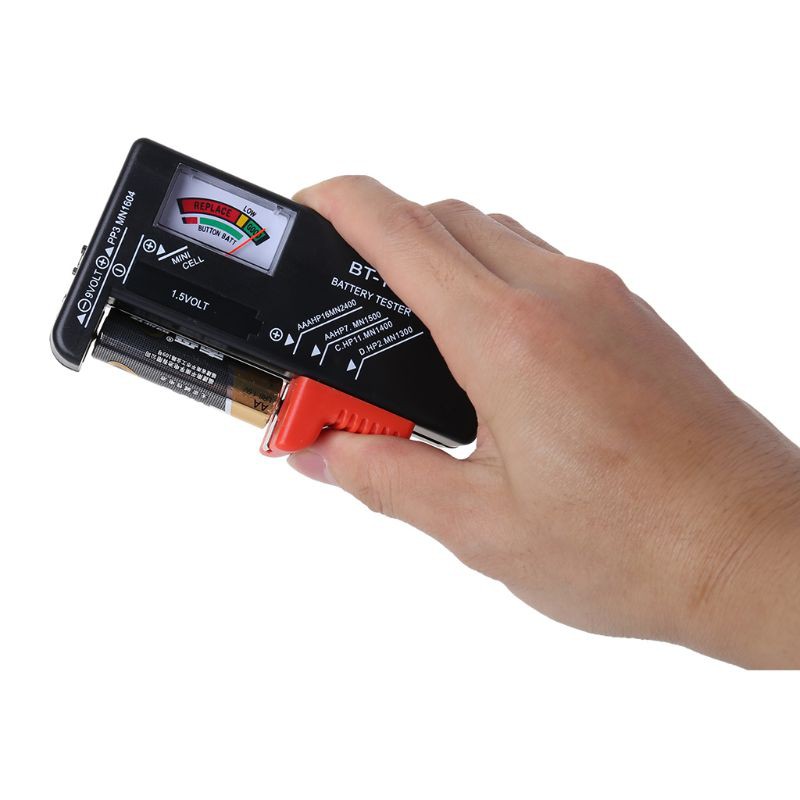 Thiết Bị Kiểm Tra Pin Aa Aaa C D 9v