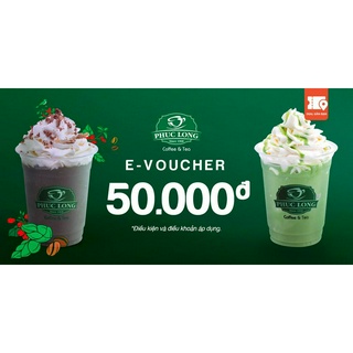 E Voucher Phúc Long 50.000