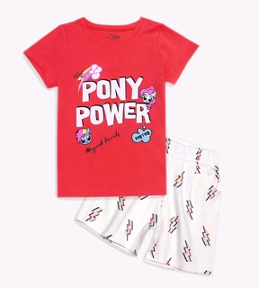 Bộ cotton bé gái size đại