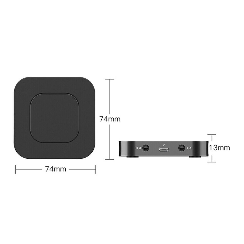 Thiết Bị Nhận Và Phát Tín Hiệu Bluetooth 5.0 2 Trong 1 Giắc Cắm 3.5MM AUX Cho Loa TV / Xe Hơi