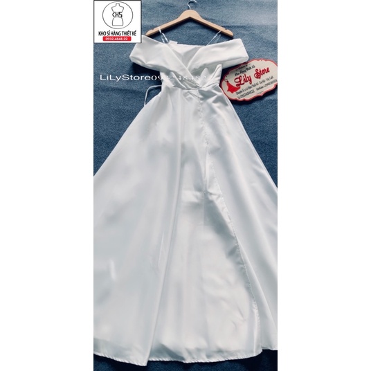 ĐẦM MAXI TRỄ VAI ( ảnh thật và vide do chủ shop tự quay 1000%)