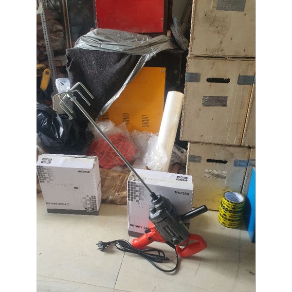 Máy khuấy bột sơn Electric Drill M6200B - Công suất 1080W