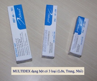 Multidex 25g bột trị vết thương