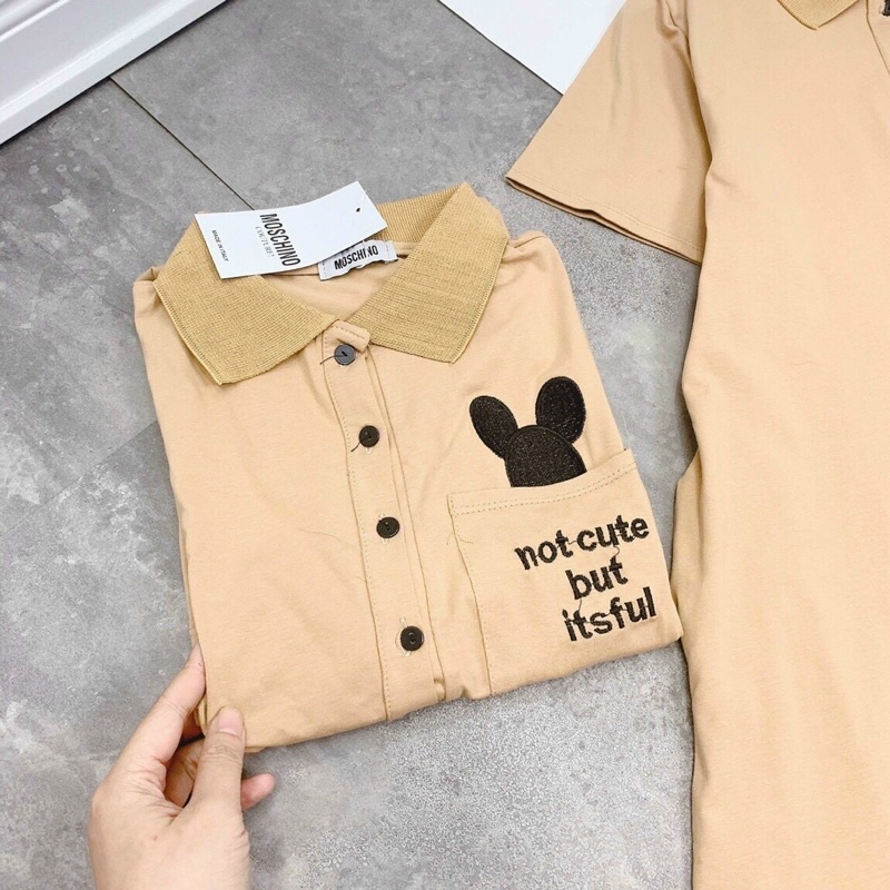 ĐẦM POLO THÊU GẤU CUTE TH