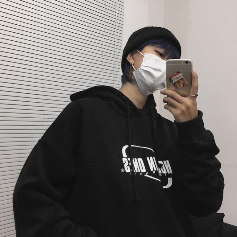 Áo hoodie nam nữ form rộng Unisex HOLD siêu xinh PT1, Áo sweater nam nữ nỉ có mũ phong cách oversize streetwear